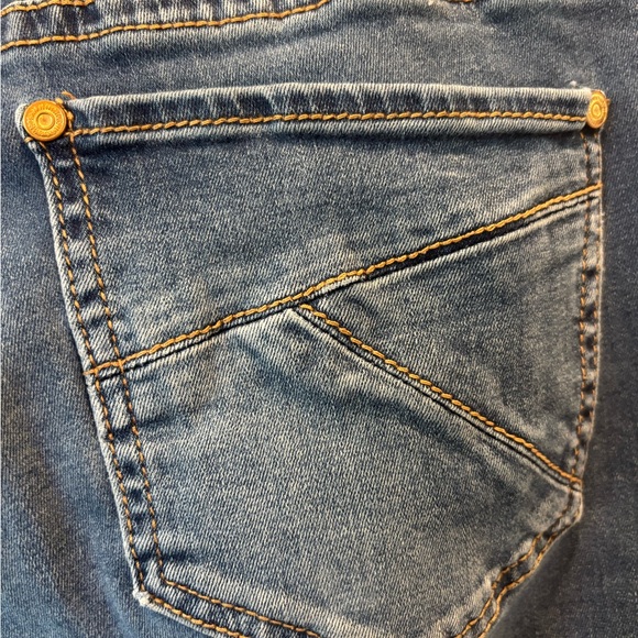 Rock & Roll Cowgirl Dark Blue Flare Jeans - Picture 7 of 11